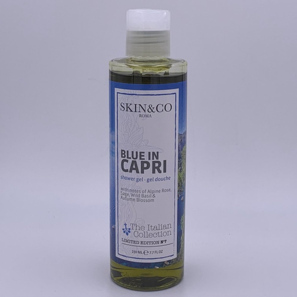 Skin & Co Blue In Capri Shower Gel NEW
